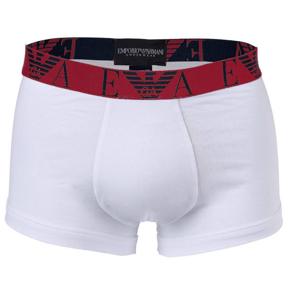 EMPORIO ARMANI Bold Monogram Figurbetonte Boxershorts 3er Pack  