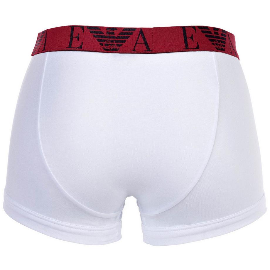 EMPORIO ARMANI Bold Monogram Figurbetonte Boxershorts 3er Pack  
