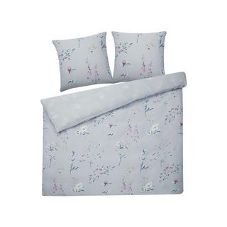 Beliani Ensemble de housses de couette en Satin de coton Traditionnel EVERGREEN  