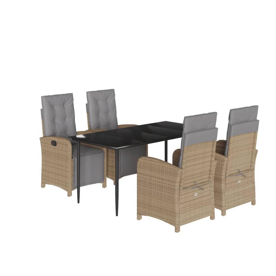 VidaXL Garten essgruppe poly-rattan  