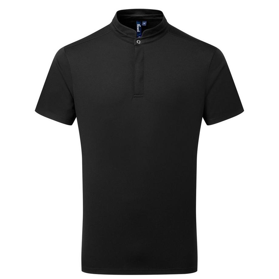 PREMIER Veste de Cuisinier Manches Courtes Col Mandarin  