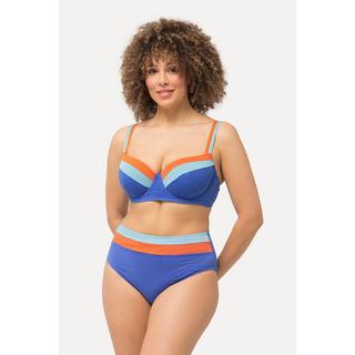 Ulla Popken Glitzer D-Cup Bikini Softcups Bügel Doppelträger  