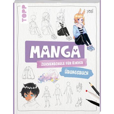 Frech  Manga-Zeichenschule für Kinder Übungsbuch 