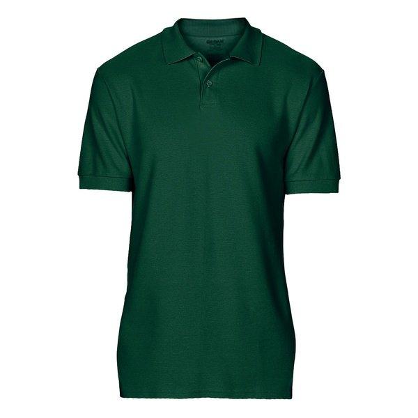 Image of Softsyle Kurzarm Doppel Pique Polo Shirt Herren Waldgrün 4XL