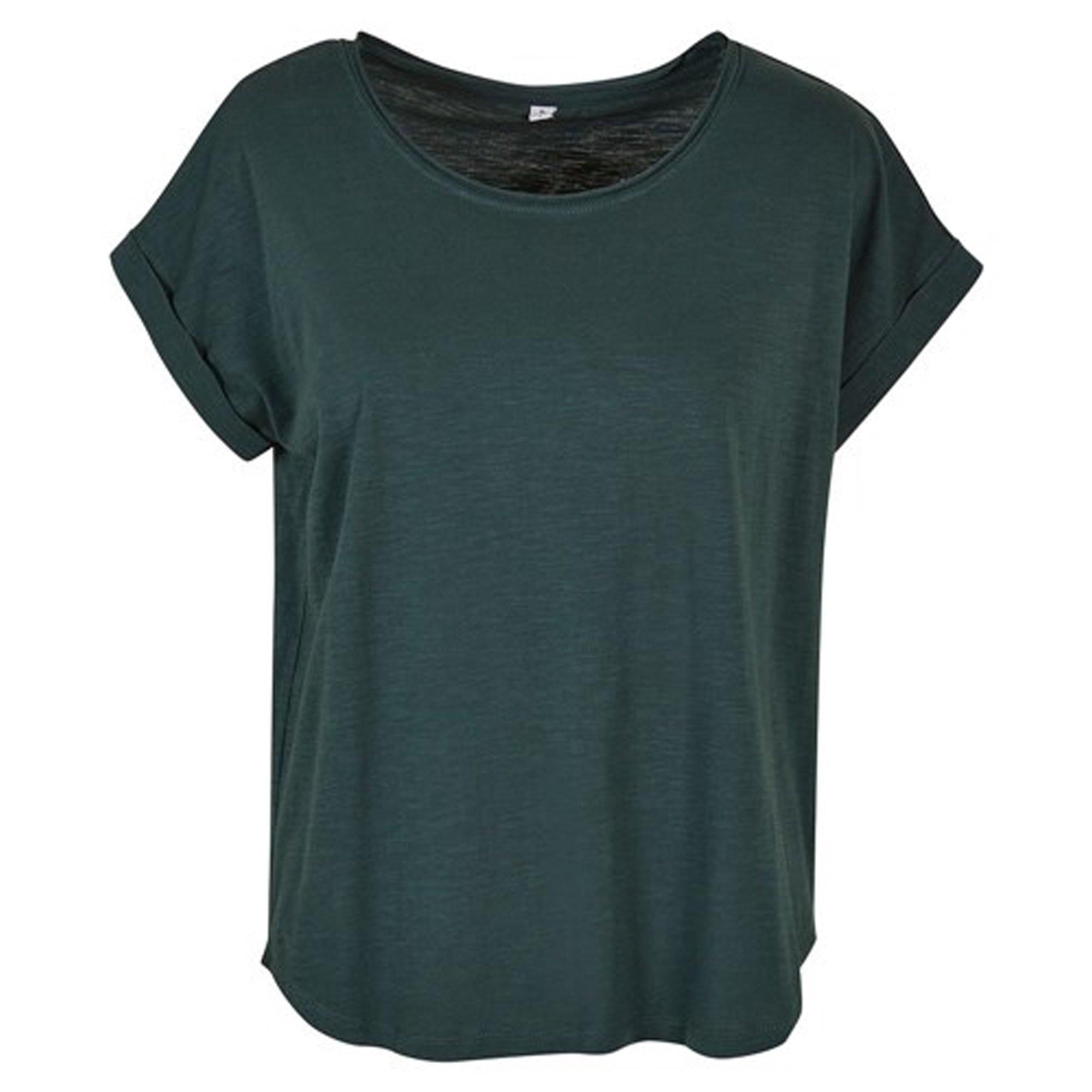 Image of Long Tshirt Damen Grün XS