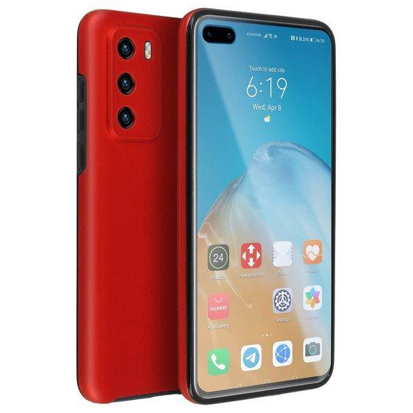 Avizar  Coque intégrale Huawei P40 Rouge 