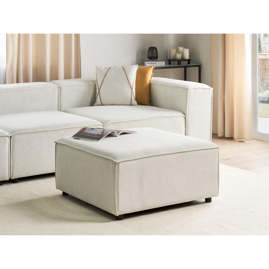 Beliani Ottomane aus Cord Modern ARDAL  