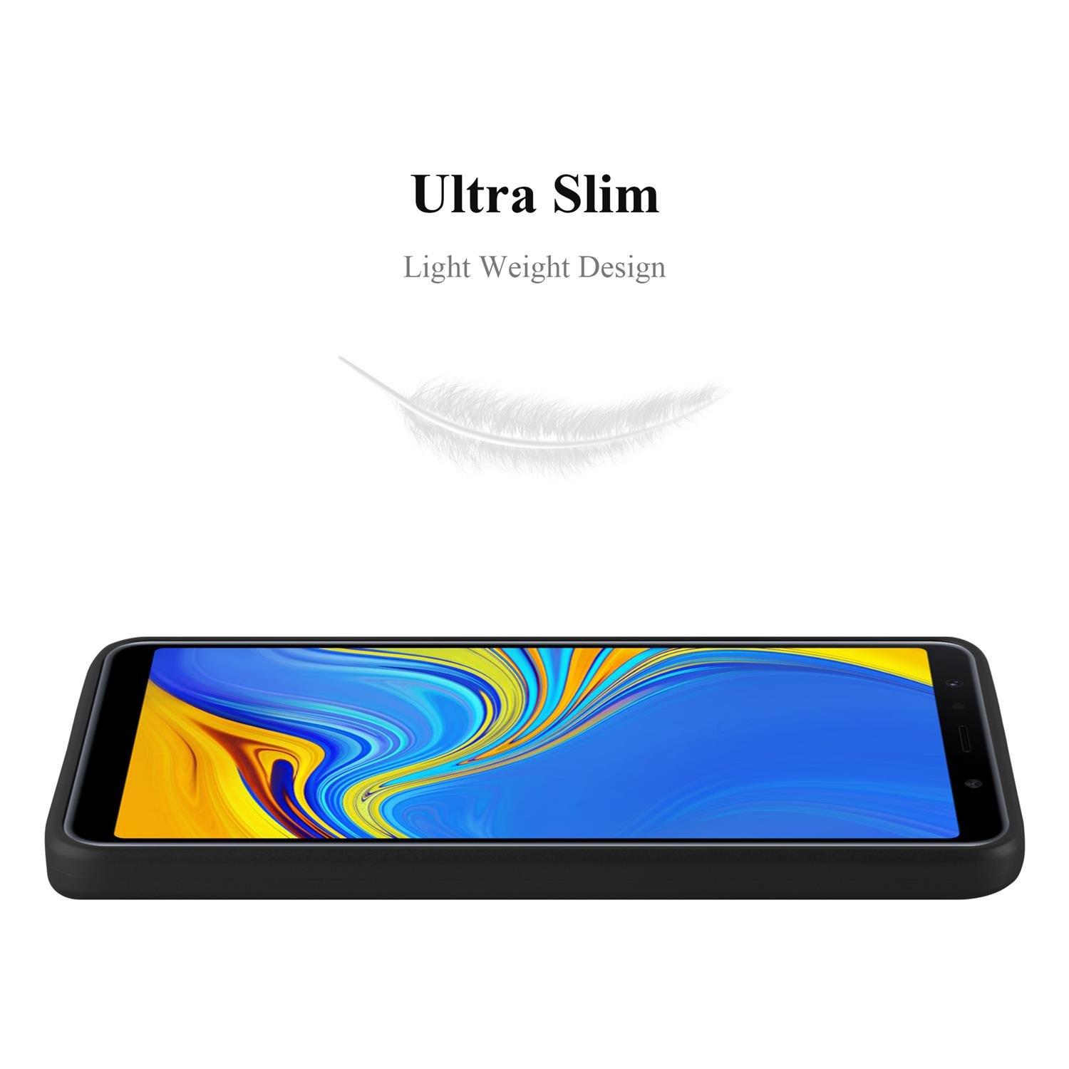 Cadorabo  Hülle für Samsung Galaxy A7 2018 TPU Silikon Matt 