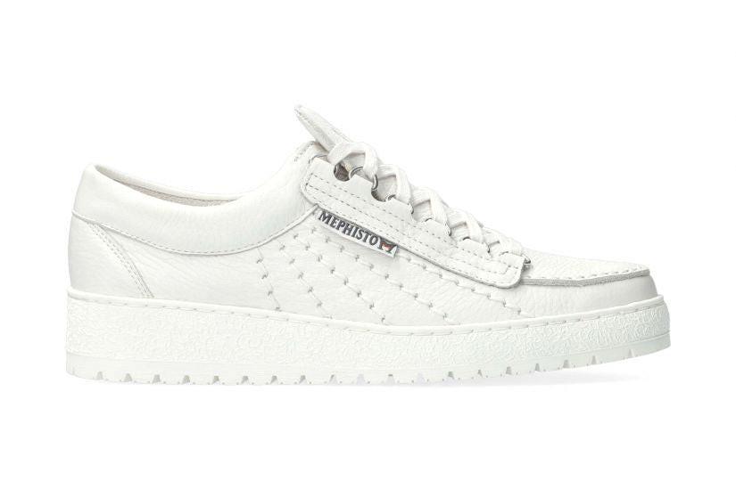 Image of Rainbow - Leder Schnürschuh Herren Weiss 38