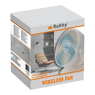 Ruhhy Ventilatore senza fili bianco Ruhhy 25566  