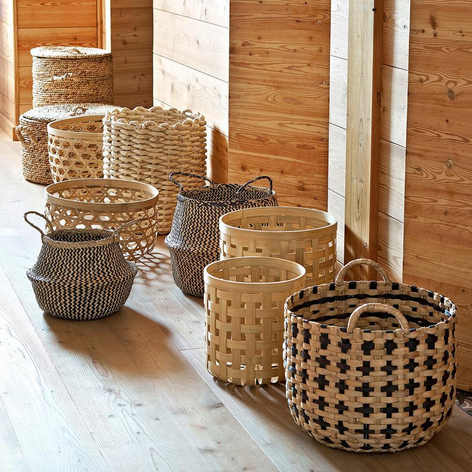 AM.PM Panier rond jacinthe d'eau H60 cm  