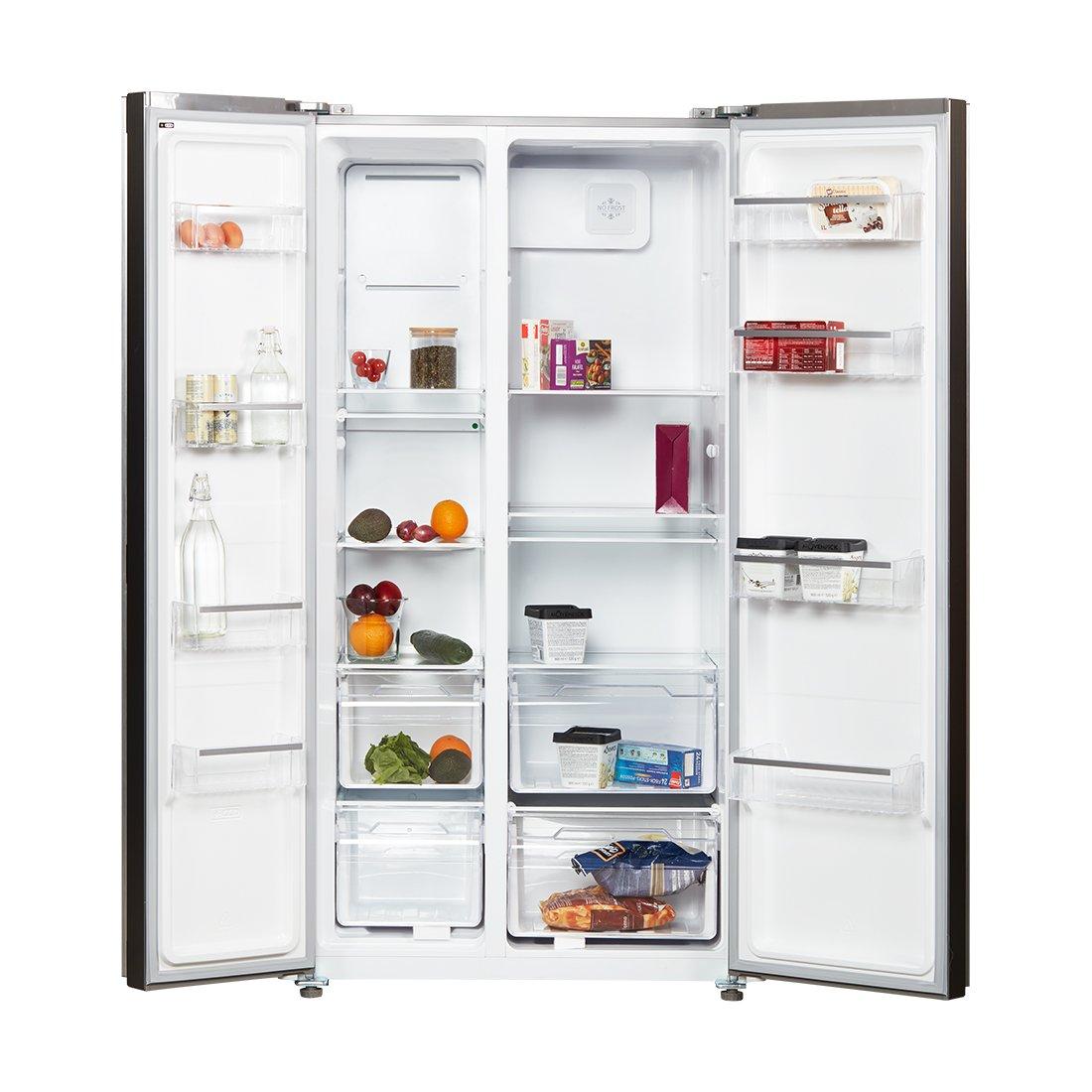 Image of Food Center Side by Side Chromstahl A++ Food Center Side by Side Chromstahl A++