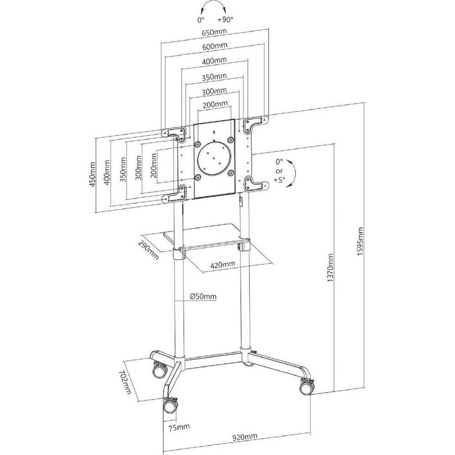 Audioraq  TV-Trolley 