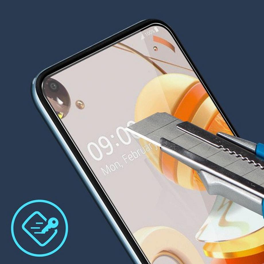 Avizar  Verre trempé LG K61 Transparent 