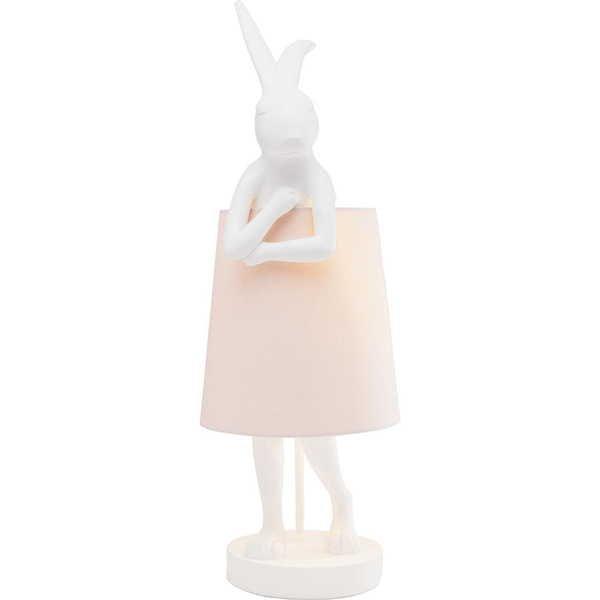 KARE Design Lampada da tavolo Animal Rabbit White  