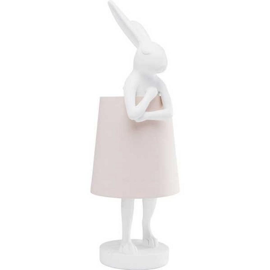 KARE Design Lampada da tavolo Animal Rabbit White  
