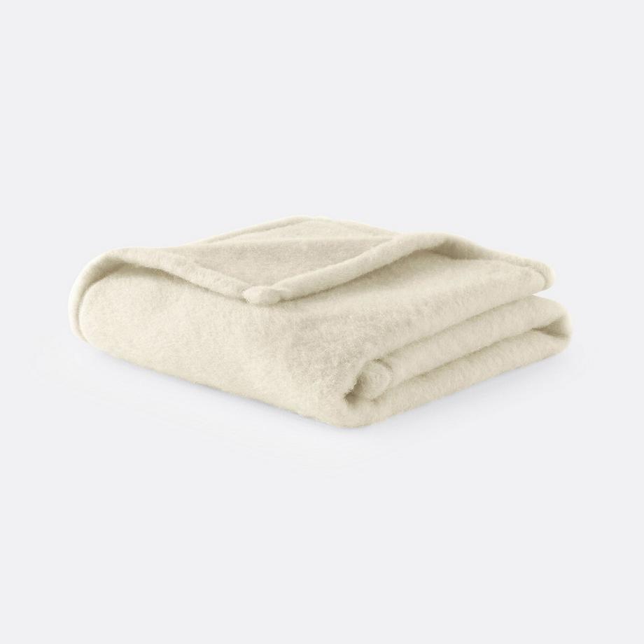 La Redoute Intérieurs Woolmark Schurwolldecke 350 gr/m²  