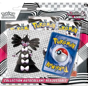 JCC: Ecarlate & Violet EV10.5 - Flamme Blanche Collection Autocollant Réajustable - FR