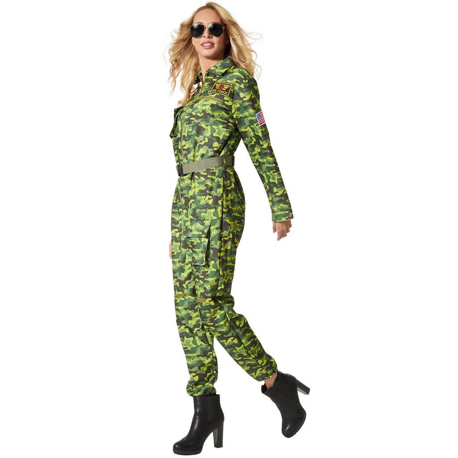 Tectake  kostüm  Jet Fighter Pilot Camouflage 