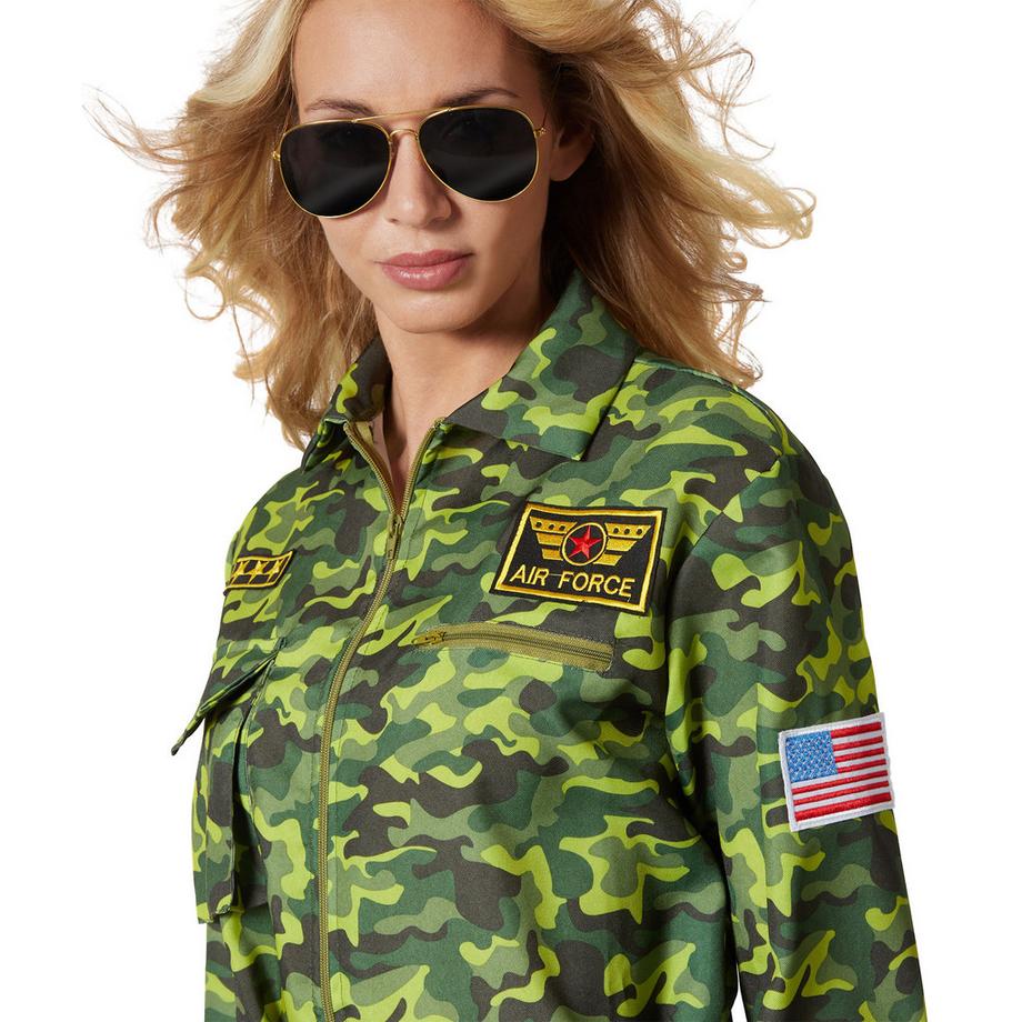 Tectake  kostüm  Jet Fighter Pilot Camouflage 