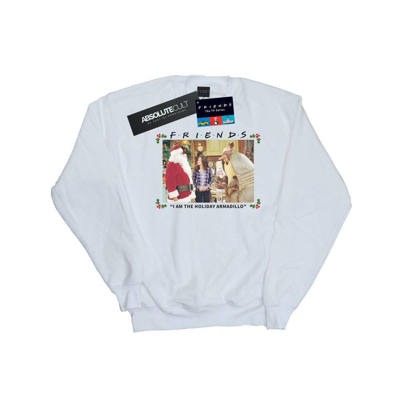 Image of I Am The Holiday Armadillo Sweatshirt Jungen Weiss 116