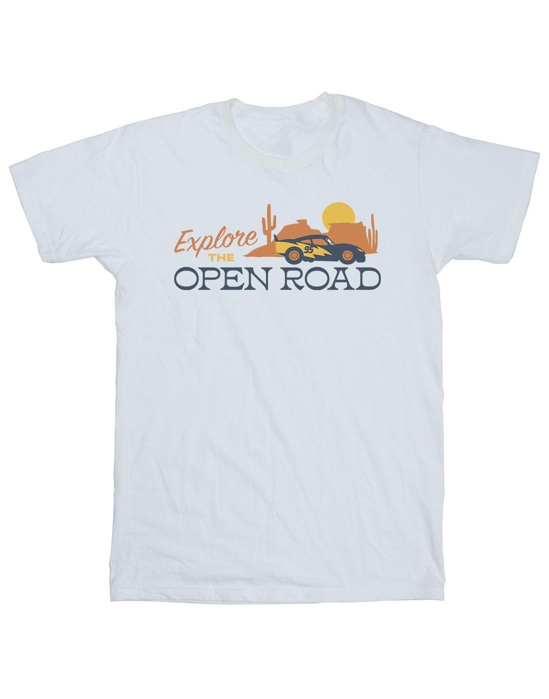 Image of Cars Explore The Open Road Tshirt Herren Weiss 4XL