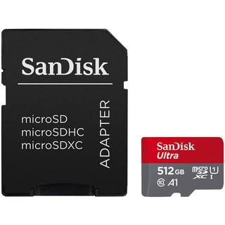 SanDisk  Ultra microSDXC (SDSQUAC-512G-GN6MA), 512 GB, 150 MB/s, U1 / A1 