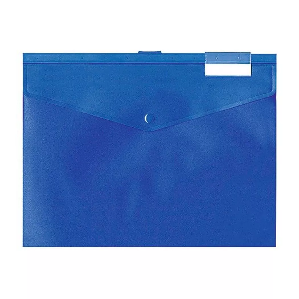 BÜROLINE – Hängemappe A4 664049 blau, für 100 Blatt 3 Stk., 21cm