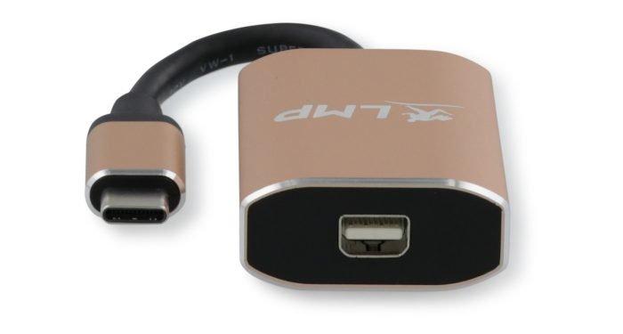 LMP  LMP 18936 cavo e adattatore video 0,15 m USB tipo-C Mini DisplayPort Oro 