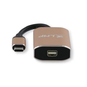 LMP 18936 câble vidéo et adaptateur 0,15 m USB Type-C Mini DisplayPort Or