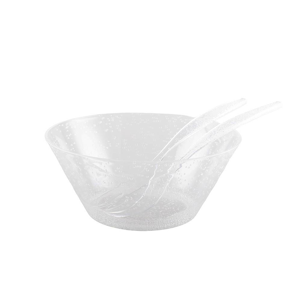 Image of Schüssel aus Acryl mit Blasenmuster Schüssel aus Acryl mit Blasenmuster