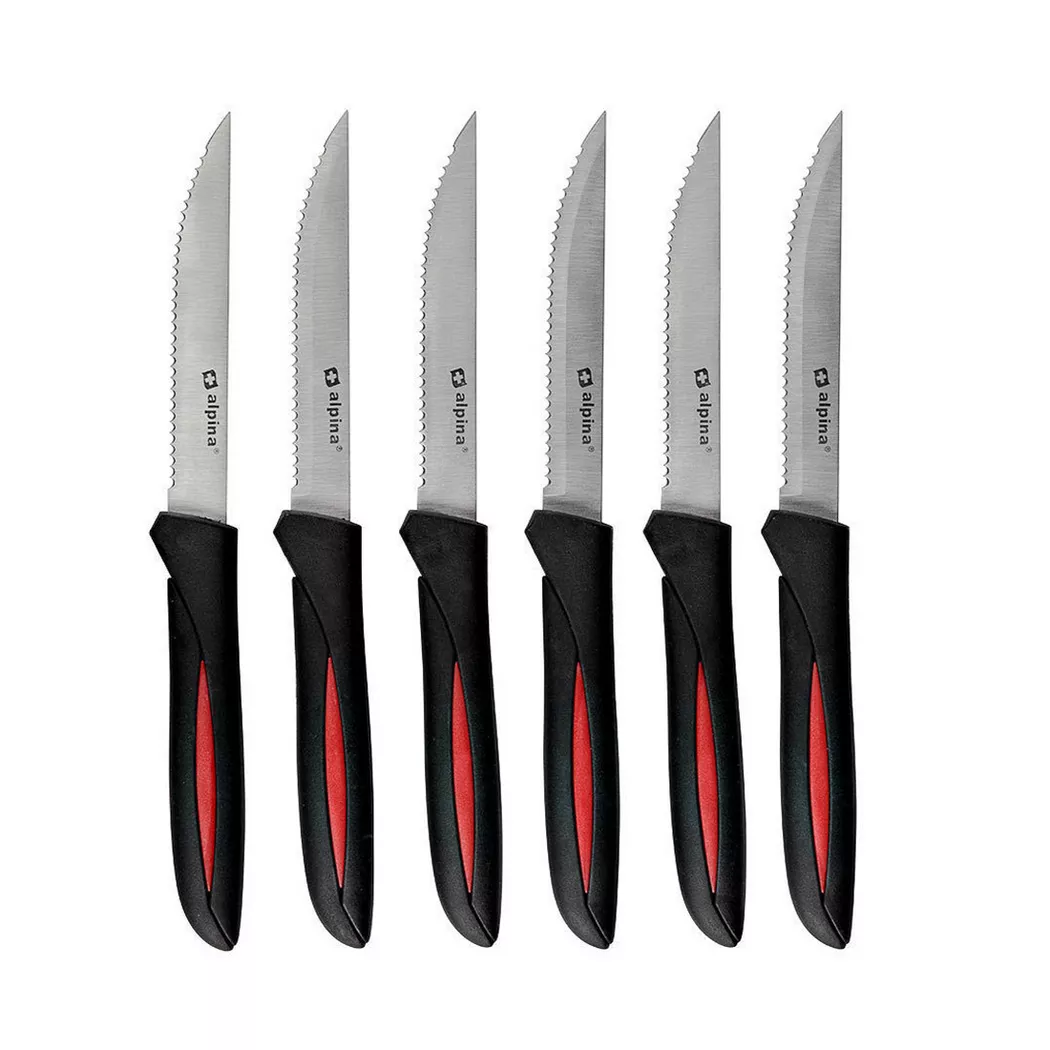 Alpina - Couteau à steak 6pcs  SSPP, One Size