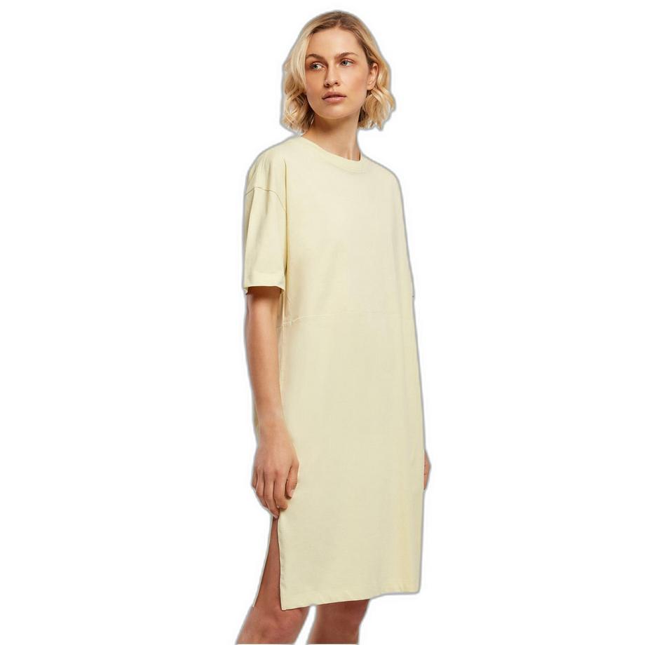 URBAN CLASSICS Abito T-Shirt Spaccato Organic Oversized  