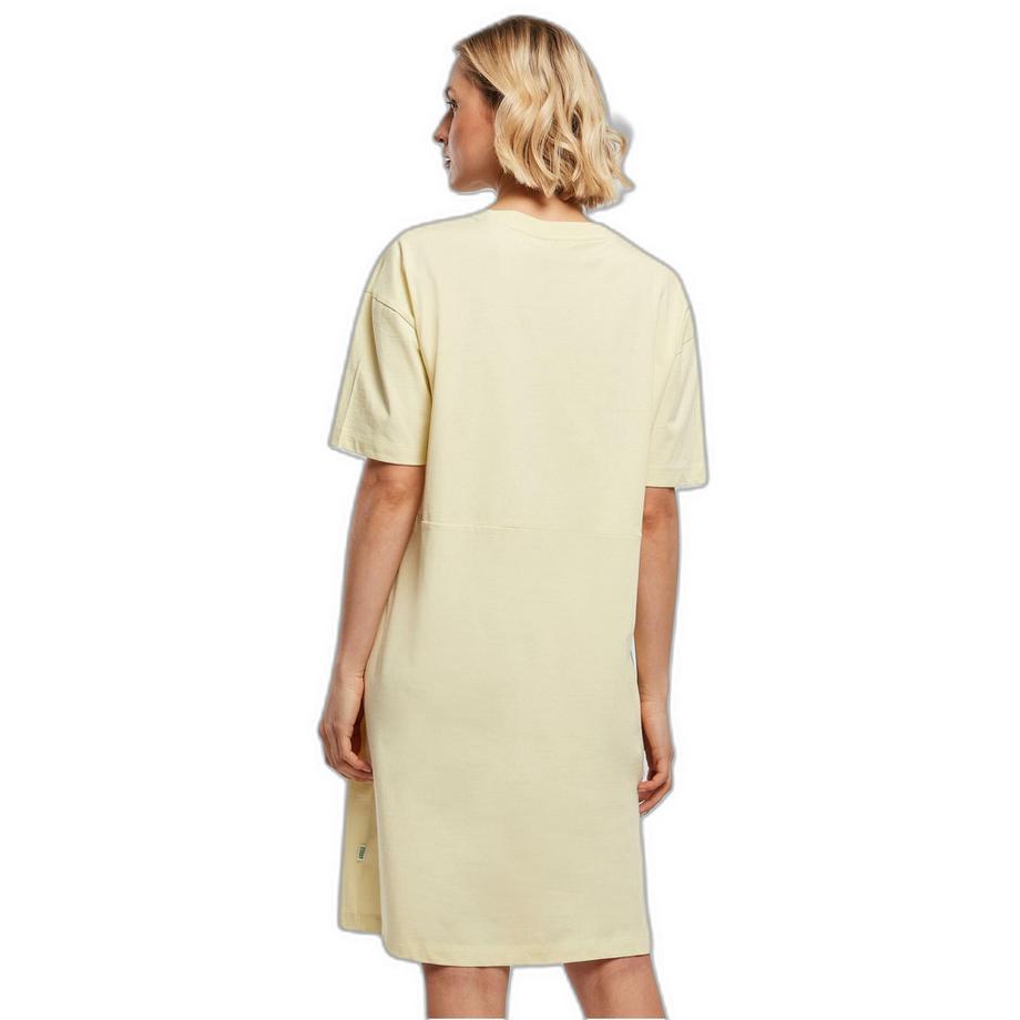 URBAN CLASSICS Abito T-Shirt Spaccato Organic Oversized  