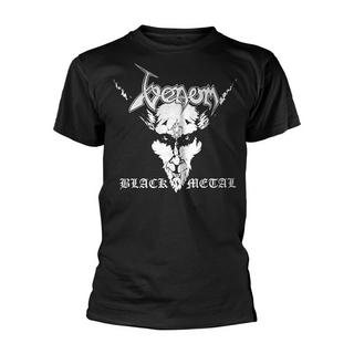Venom Black Metal Grafikdruck T-Shirt  
