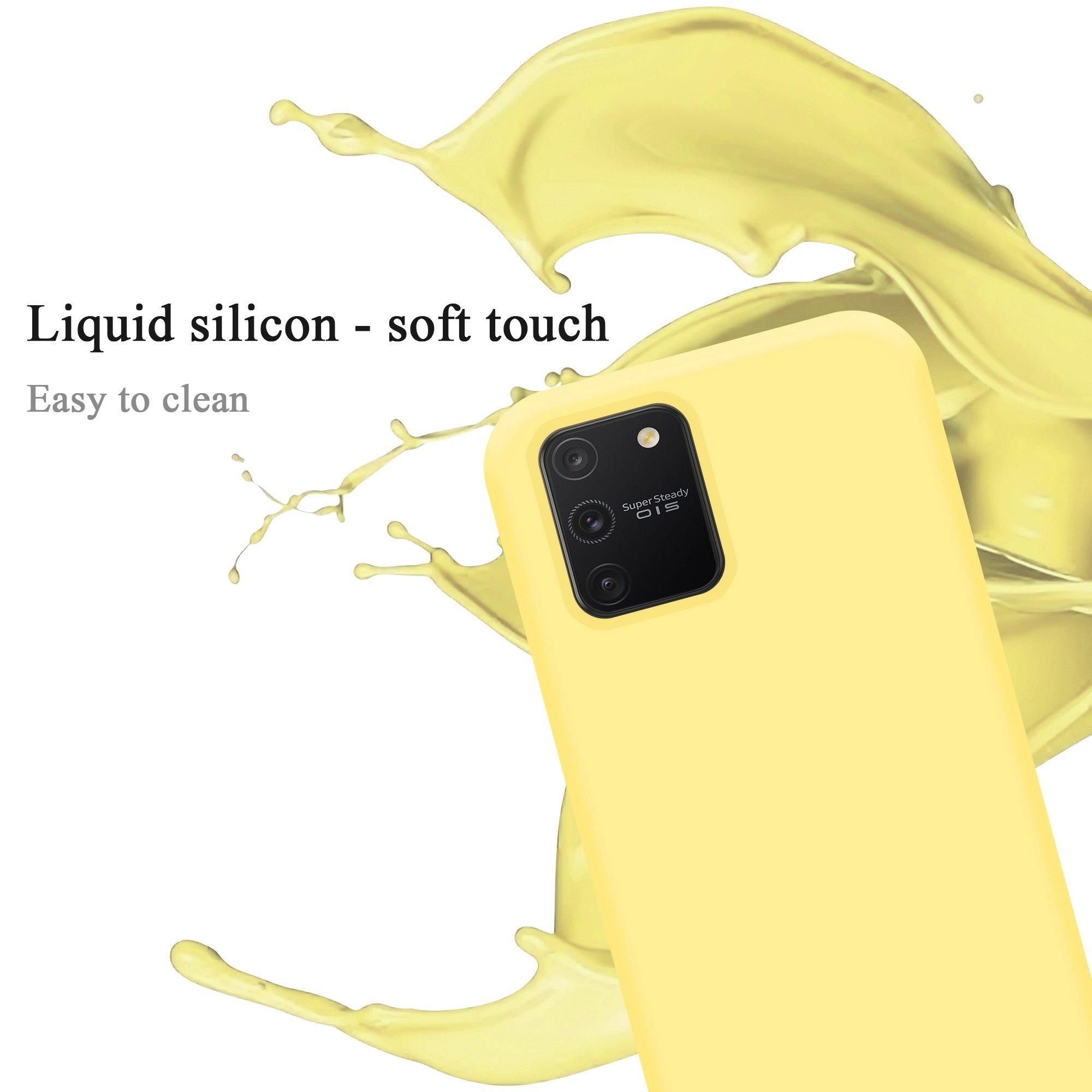 Cadorabo  Hülle für Samsung Galaxy A91 / S10 LITE / M80s TPU Silikon Liquid 