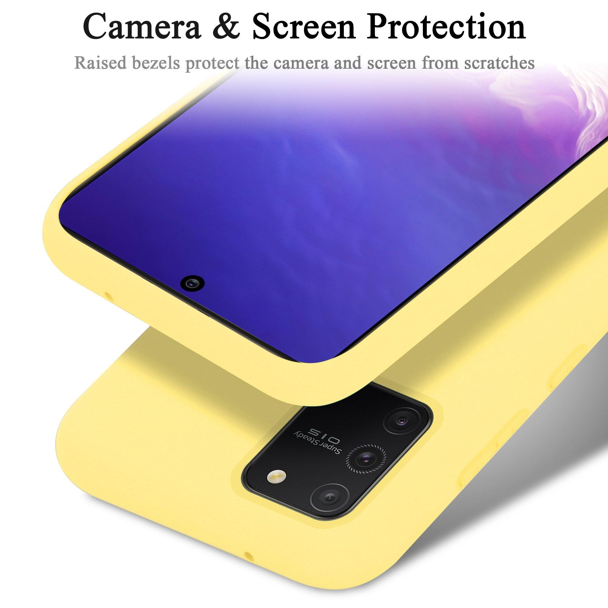 Cadorabo  Housse compatible avec Samsung Galaxy A91 / S10 LITE / M80s - Coque de protection en silicone TPU flexible 