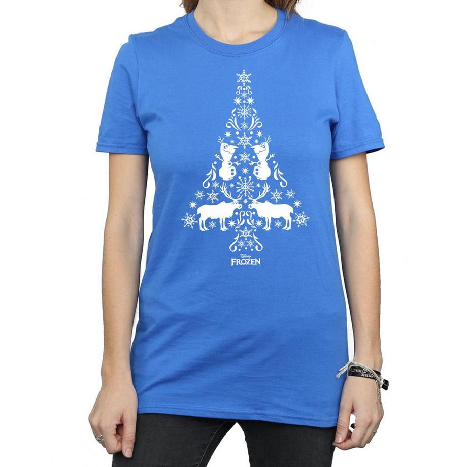 Disney Frozen T-Shirt Arbre de Noël  