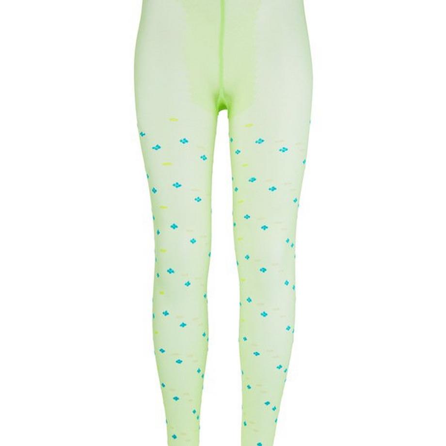 Tectake  St. Patrick’s Day Feinstrumpfhose mit Kleeblättern und Punkten 