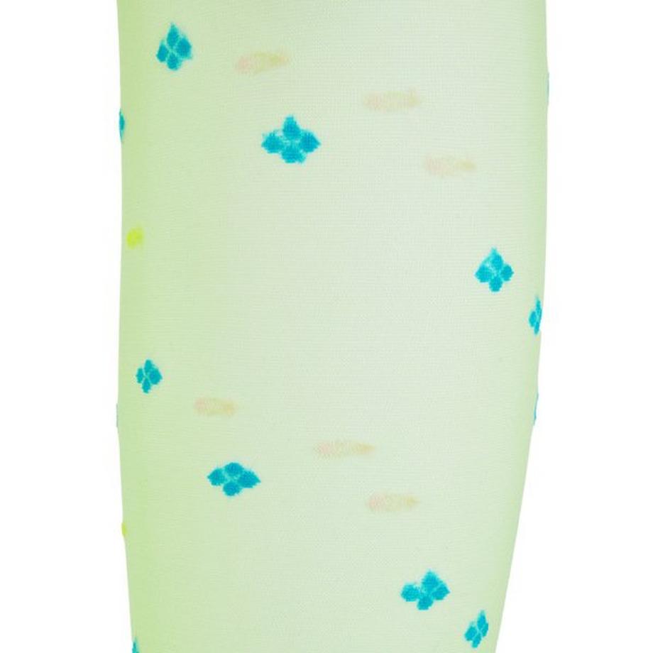 Tectake  St. Patrick’s Day Feinstrumpfhose mit Kleeblättern und Punkten 