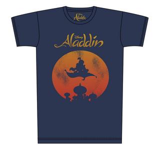 Aladdin  Magic Carpet Distressed Print TShirt 