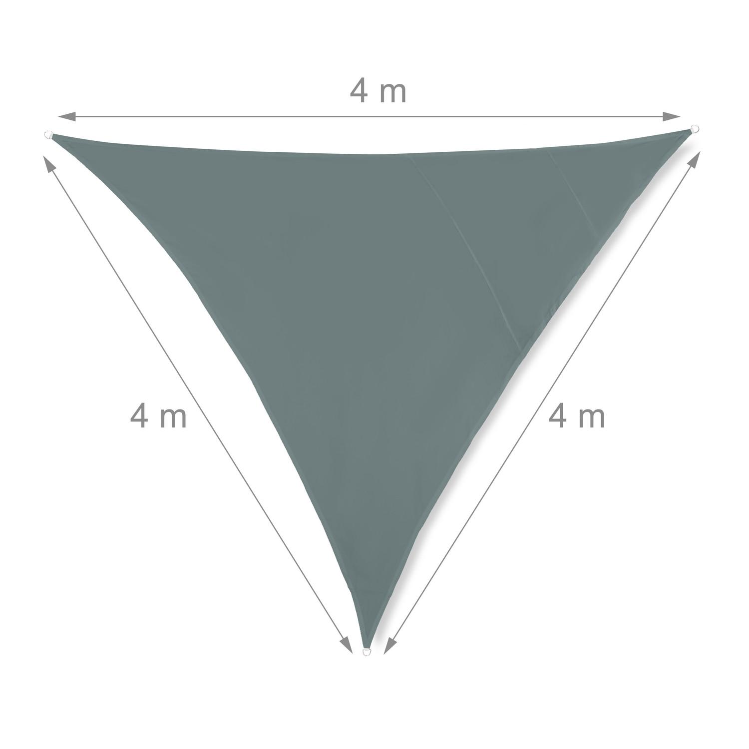 B2X Voile d'ombrage triangulaire gris  