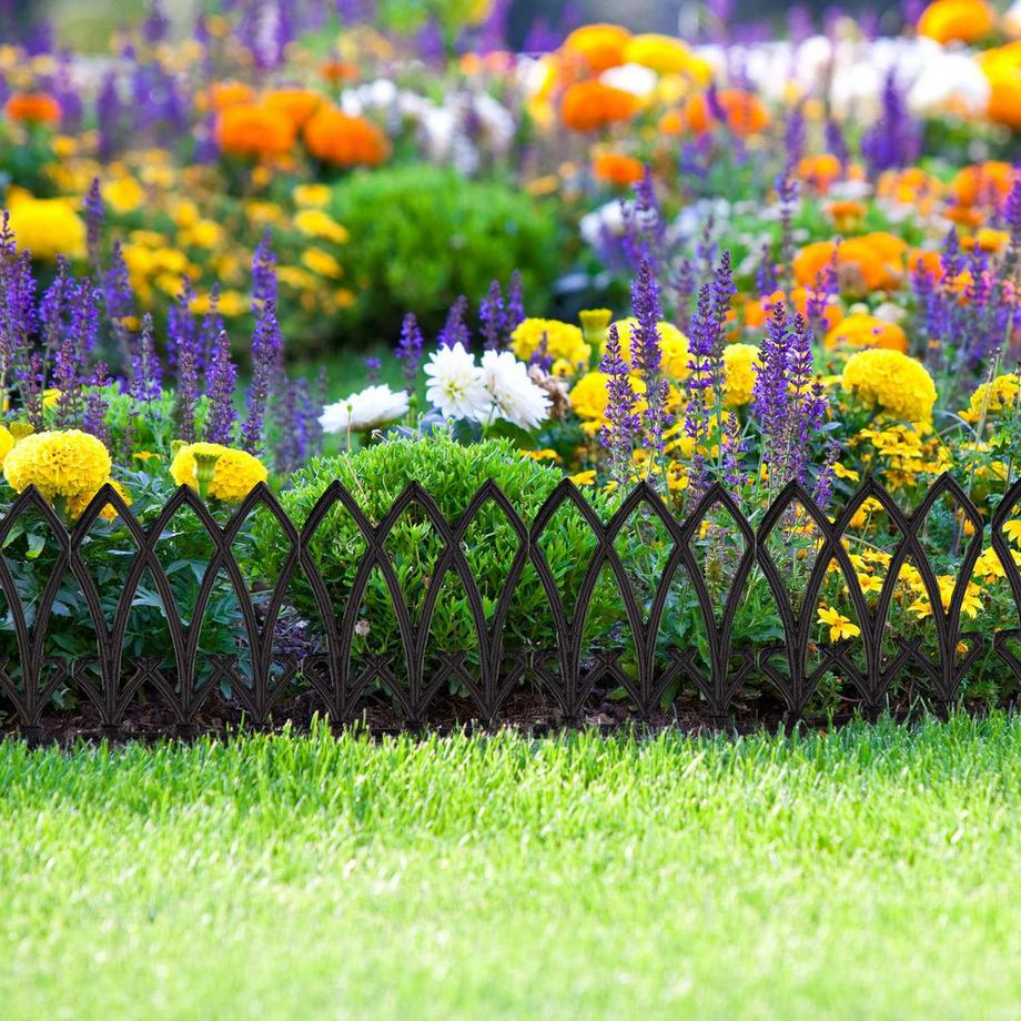 B2X  Rabatt Zaun Vintage 2 Panele 