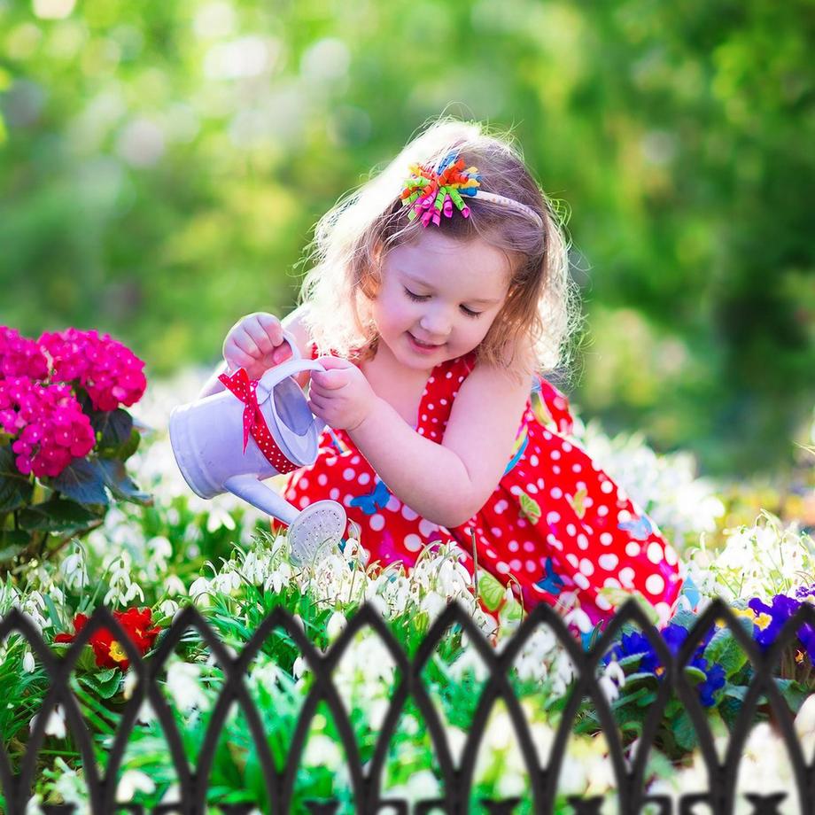 B2X  Rabatt Zaun Vintage 2 Panele 