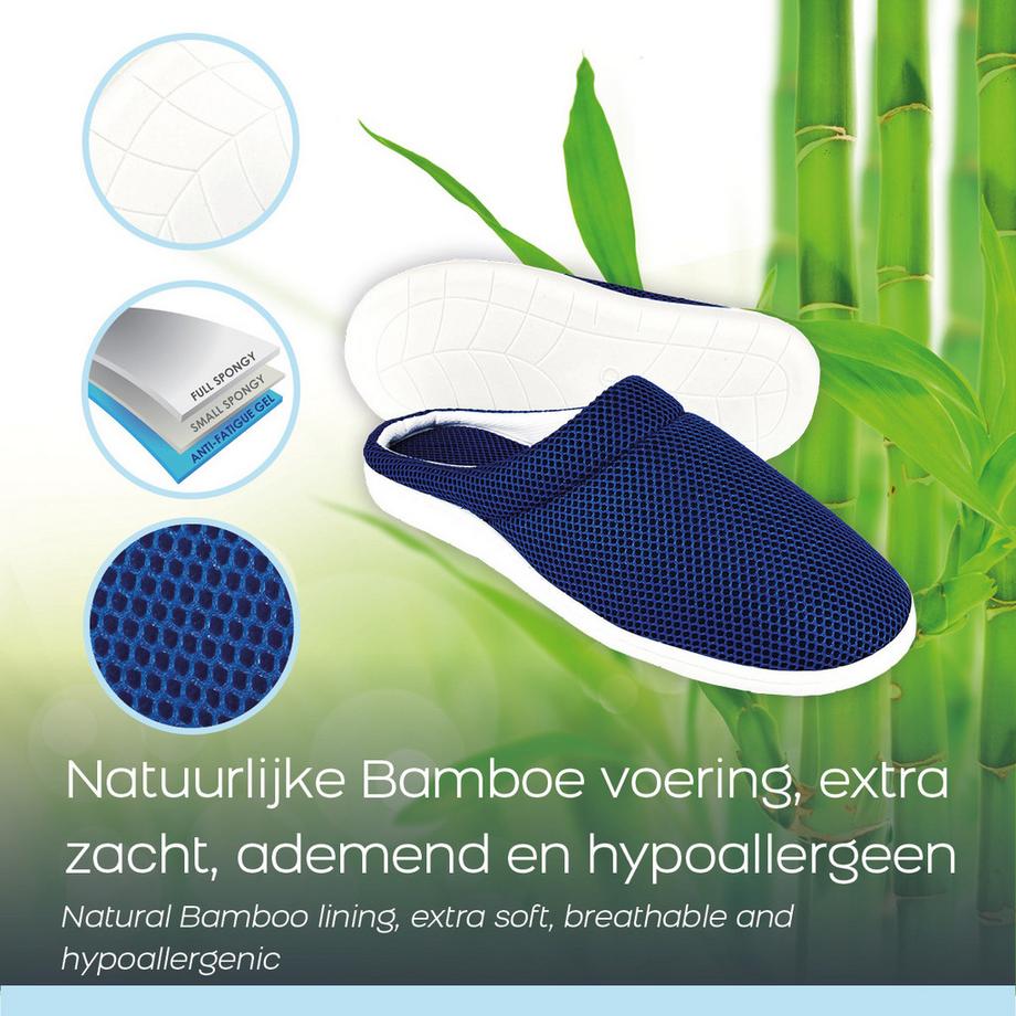 Orange Donkey Pantofole Gel Bambù  