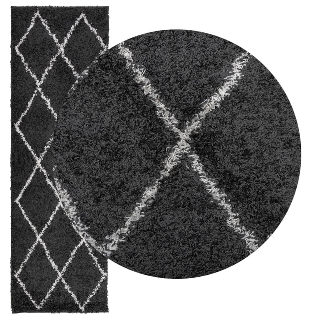 VidaXL Tapis shaggy polypropylène  