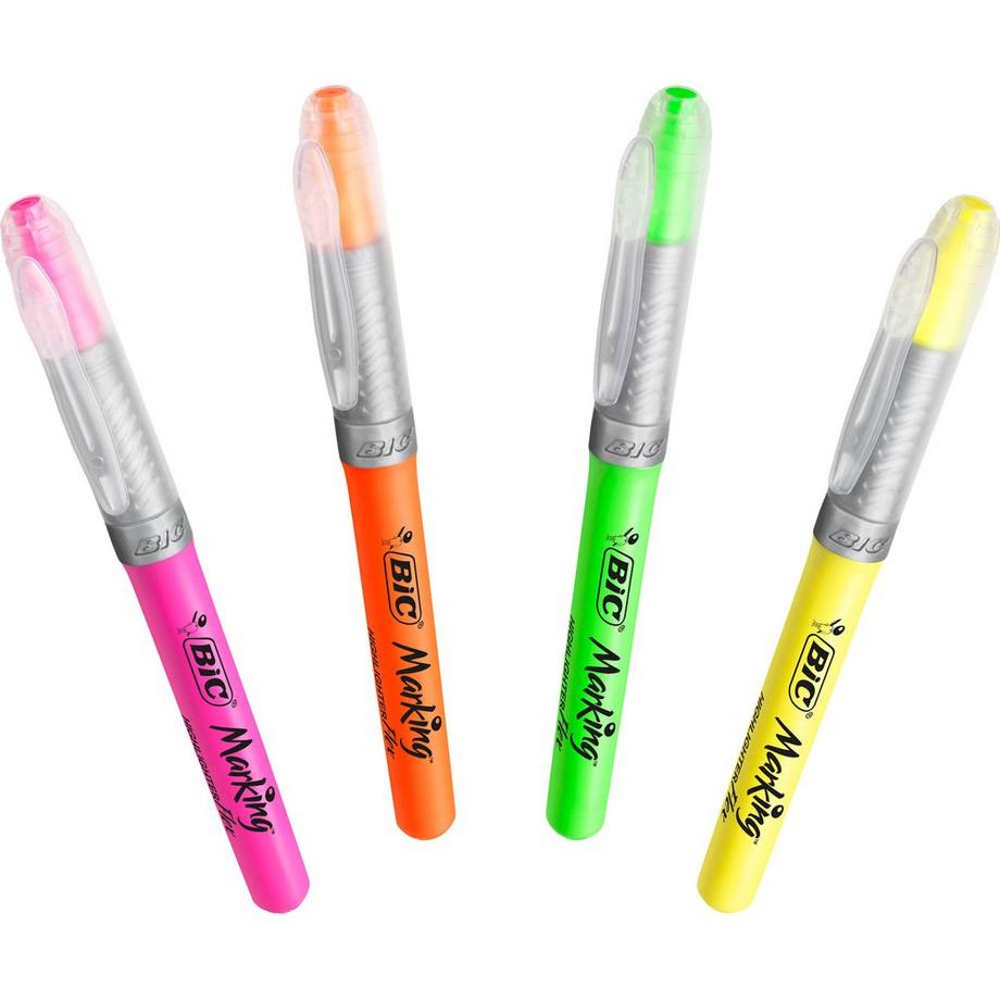 BiC BIC Highlighter Flex 950470 assortiert 4 Stk  