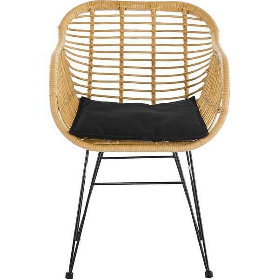 mutoni Gartensessel Polyrattan 2er-Set  