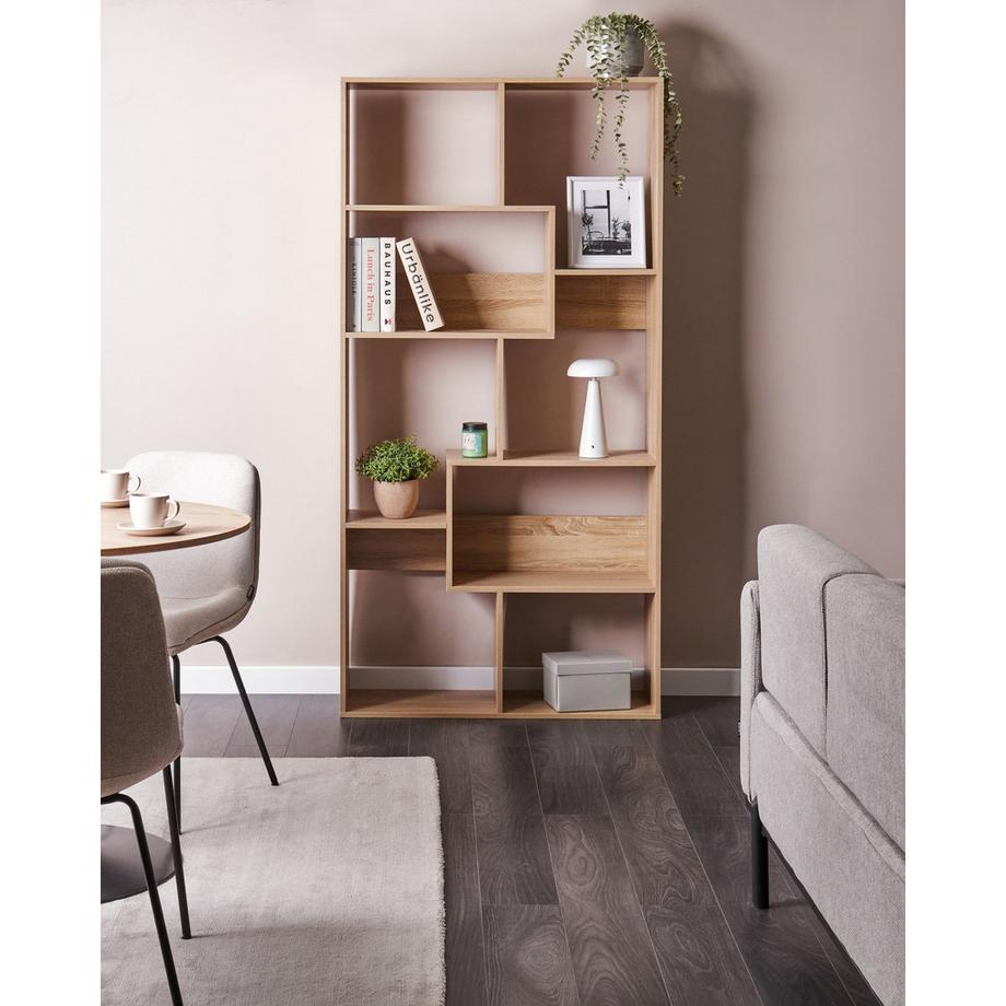 Beliani Libreria a 6 ripiani en Pannello di fibre (LDF) Scandinavo CHATEH  