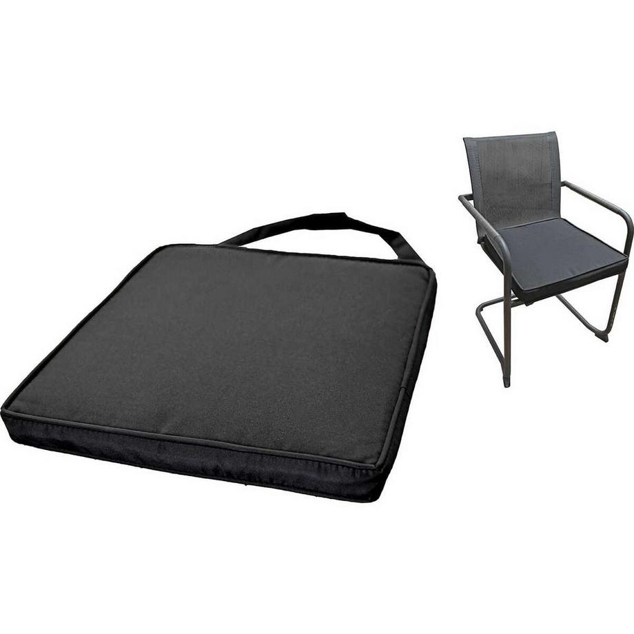 mutoni Cuscino per sedia Rella antracite  